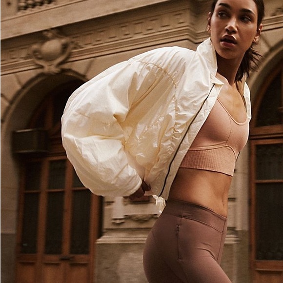 Fp Movement Cream Glitz Blitz Quilted Puff Jacket Size XS - Picture 2 of 9